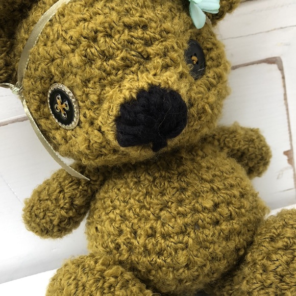 Crocheted Bear - Picture 4 of 6